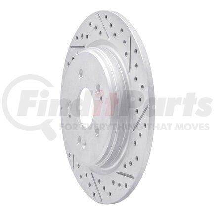 Dynamic Friction Company 830-58029R Geoperformance Rotor - Drilled and Slotted