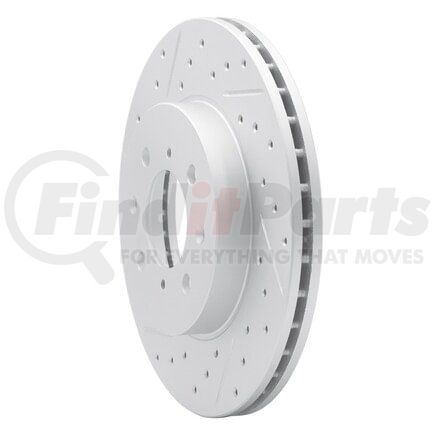 Dynamic Friction Company 830-59016L Geoperformance Rotor - Drilled and Slotted