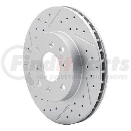 Dynamic Friction Company 830-59023L Geoperformance Rotor - Drilled and Slotted