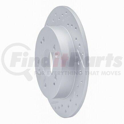 Dynamic Friction Company 830-59024L Geoperformance Rotor - Drilled and Slotted
