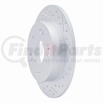 Dynamic Friction Company 830-59024R Geoperformance Rotor - Drilled and Slotted