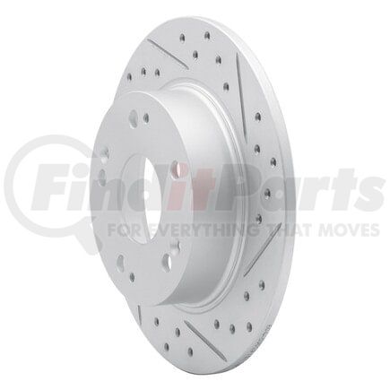 Dynamic Friction Company 830-59029R Geoperformance Rotor - Drilled and Slotted