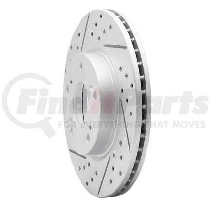 Dynamic Friction Company 830-59034L Geoperformance Rotor - Drilled and Slotted