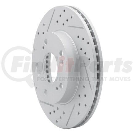 Dynamic Friction Company 830-59036L Geoperformance Rotor - Drilled and Slotted