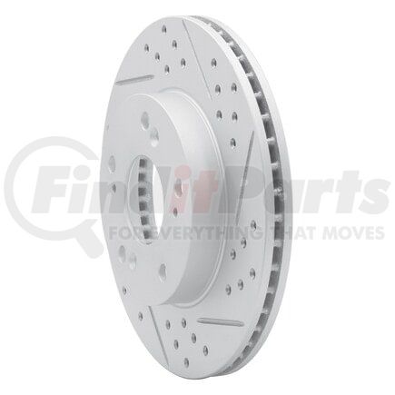 Dynamic Friction Company 830-59036R Geoperformance Rotor - Drilled and Slotted