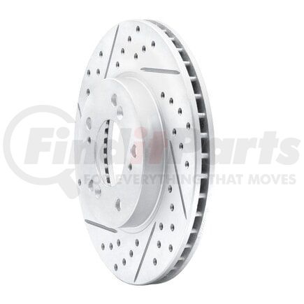 Dynamic Friction Company 830-59040L Geoperformance Rotor - Drilled and Slotted