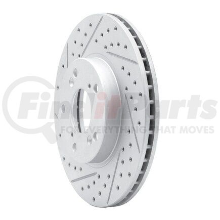 Dynamic Friction Company 830-59042L Geoperformance Rotor - Drilled and Slotted