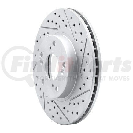 Dynamic Friction Company 830-59042R Geoperformance Rotor - Drilled and Slotted