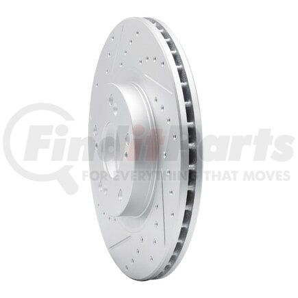 Dynamic Friction Company 830-59045L Geoperformance Rotor - Drilled and Slotted
