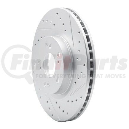 Dynamic Friction Company 830-59045R Geoperformance Rotor - Drilled and Slotted