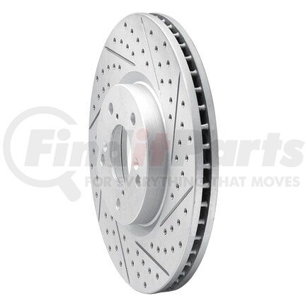 Dynamic Friction Company 830-59053R Geoperformance Rotor - Drilled and Slotted