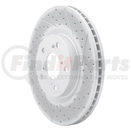 Dynamic Friction Company 830-59056R Geoperformance Rotor - Drilled and Slotted