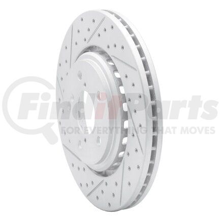 Dynamic Friction Company 830-59058L Geoperformance Rotor - Drilled and Slotted