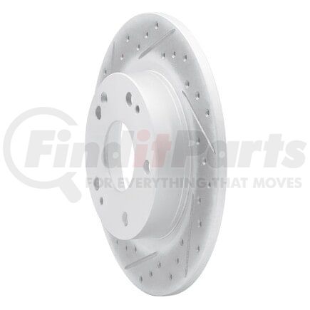 Dynamic Friction Company 830-59059L Geoperformance Rotor - Drilled and Slotted