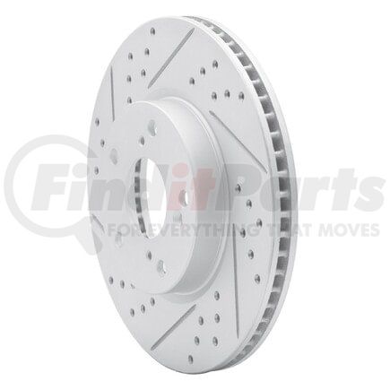 Dynamic Friction Company 830-59061L Geoperformance Rotor - Drilled and Slotted