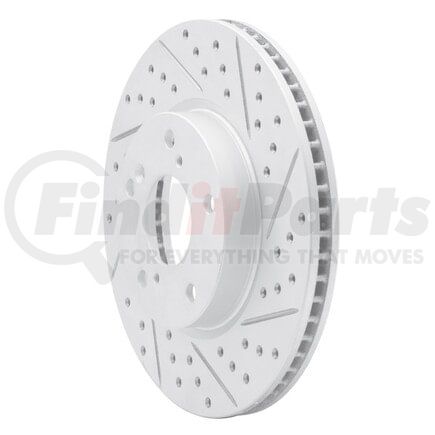 Dynamic Friction Company 830-59061R Geoperformance Rotor - Drilled and Slotted