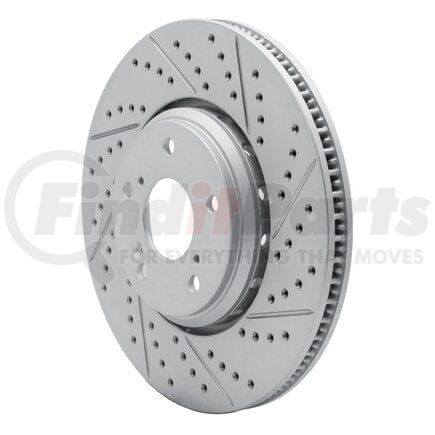Dynamic Friction Company 830-59063R Geoperformance Rotor - Drilled and Slotted