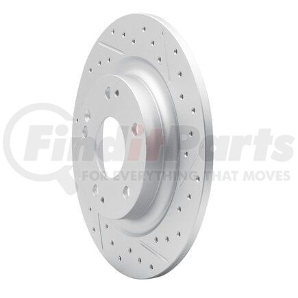 Dynamic Friction Company 830-59068R Geoperformance Rotor - Drilled and Slotted