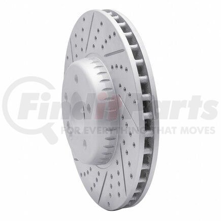 Dynamic Friction Company 830-63117L Geoperformance Rotor - Drilled and Slotted