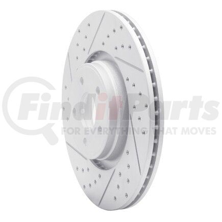 Dynamic Friction Company 830-54082L Geoperformance Rotor - Drilled and Slotted
