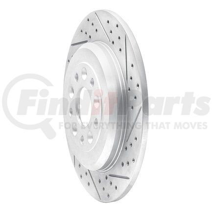 Dynamic Friction Company 830-54088R Geoperformance Rotor - Drilled and Slotted