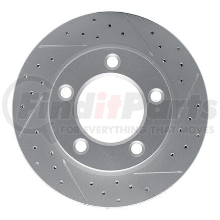Dynamic Friction Company 830-54089R Geoperformance Rotor - Drilled and Slotted