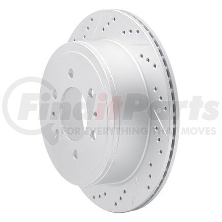 Dynamic Friction Company 830-54188L Geoperformance Rotor - Drilled and Slotted