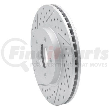 Dynamic Friction Company 830-54193L Geoperformance Rotor - Drilled and Slotted