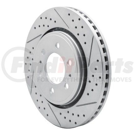 Dynamic Friction Company 830-54204R Geoperformance Rotor - Drilled and Slotted