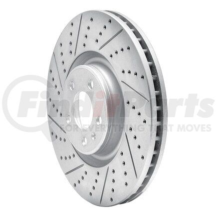 Dynamic Friction Company 830-73064L Geoperformance Rotor - Drilled and Slotted