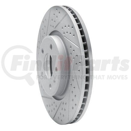 Dynamic Friction Company 830-73065L Geoperformance Rotor - Drilled and Slotted