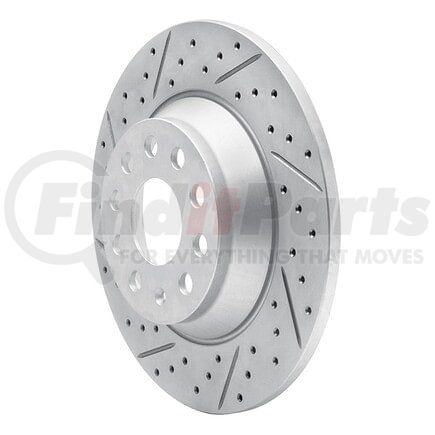 Dynamic Friction Company 830-73082L Geoperformance Rotor - Drilled and Slotted