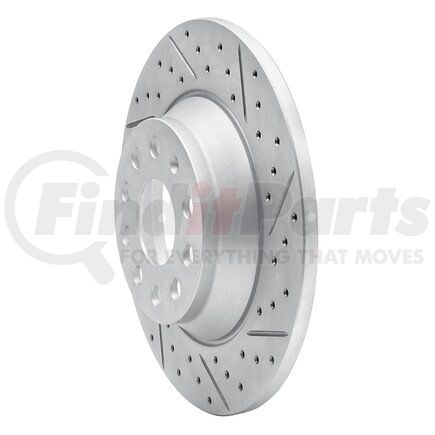 Dynamic Friction Company 830-73082R Geoperformance Rotor - Drilled and Slotted