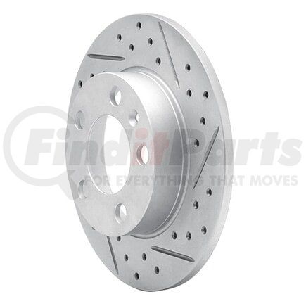 Dynamic Friction Company 830-74019R Geoperformance Rotor - Drilled and Slotted