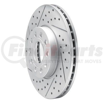 Dynamic Friction Company 830-74028L Geoperformance Rotor - Drilled and Slotted