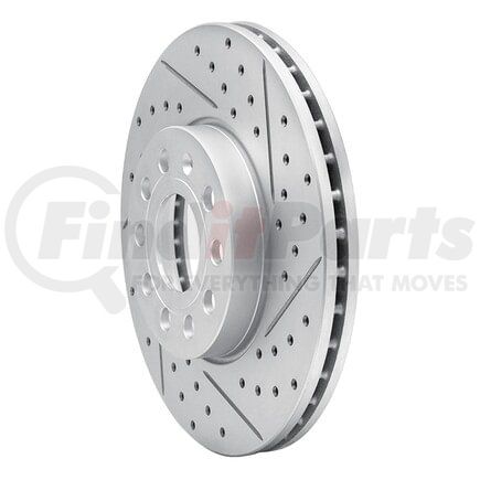 Dynamic Friction Company 830-74028R Geoperformance Rotor - Drilled and Slotted