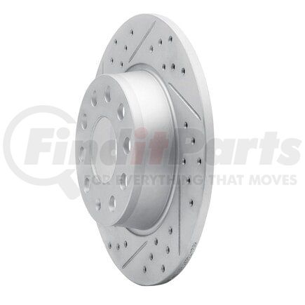 Dynamic Friction Company 830-74031L Geoperformance Rotor - Drilled and Slotted
