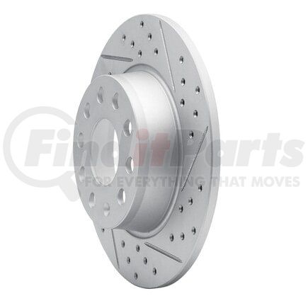 Dynamic Friction Company 830-74031R Geoperformance Rotor - Drilled and Slotted