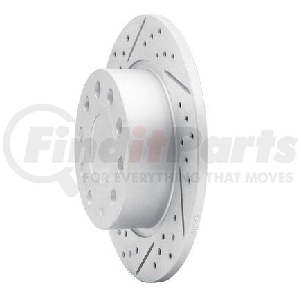Dynamic Friction Company 830-74033L Geoperformance Rotor - Drilled and Slotted