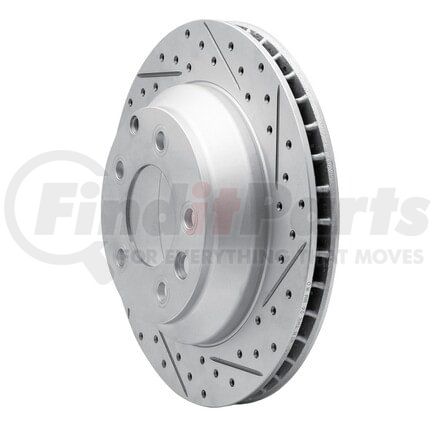 Dynamic Friction Company 830-74048R Geoperformance Rotor - Drilled and Slotted