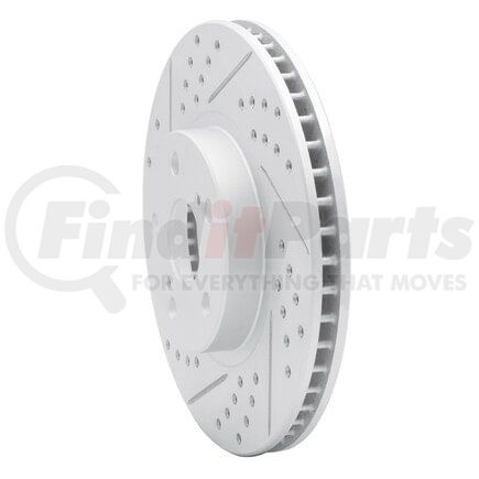 Dynamic Friction Company 830-76068L Geoperformance Rotor - Drilled and Slotted