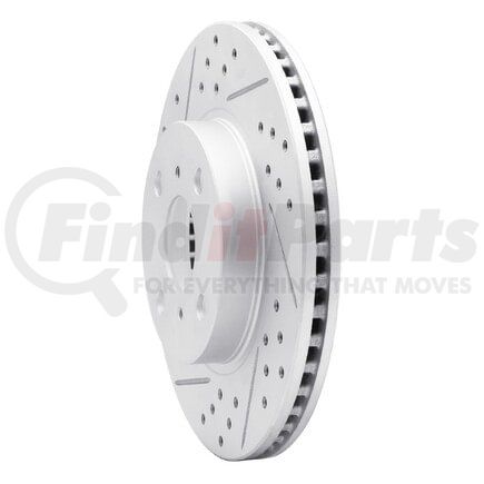 Dynamic Friction Company 830-76078L Geoperformance Rotor - Drilled and Slotted