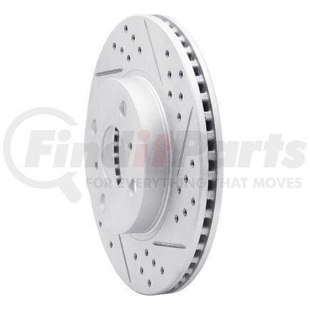 Dynamic Friction Company 830-76078R Geoperformance Rotor - Drilled and Slotted