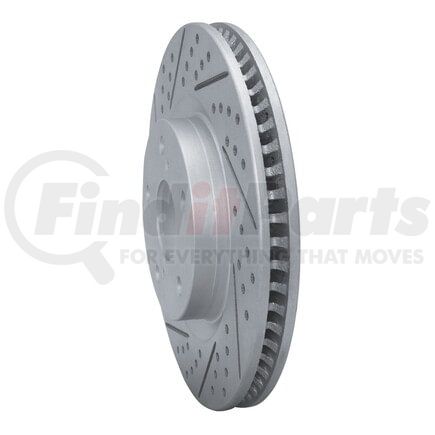 Dynamic Friction Company 830-76080L Geoperformance Rotor - Drilled and Slotted