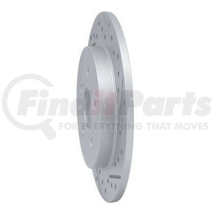 Dynamic Friction Company 830-76083R Geoperformance Rotor - Drilled and Slotted