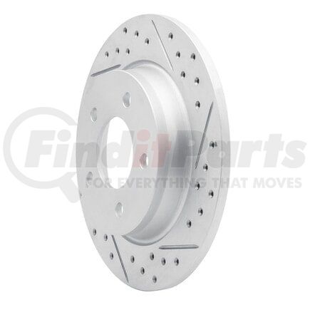 Dynamic Friction Company 830-80040R Geoperformance Rotor - Drilled and Slotted
