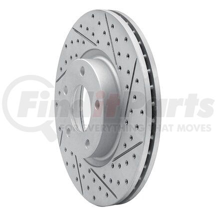 Dynamic Friction Company 830-80065R Geoperformance Rotor - Drilled and Slotted