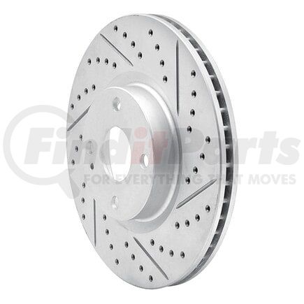 Dynamic Friction Company 830-80074R Geoperformance Rotor - Drilled and Slotted