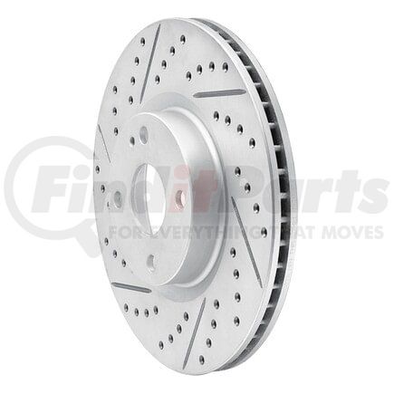 Dynamic Friction Company 830-80074L Geoperformance Rotor - Drilled and Slotted