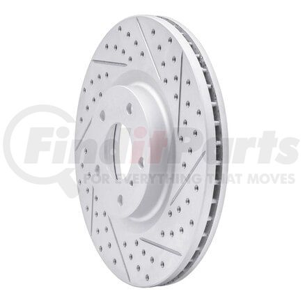Dynamic Friction Company 830-67052R Geoperformance Rotor - Drilled and Slotted